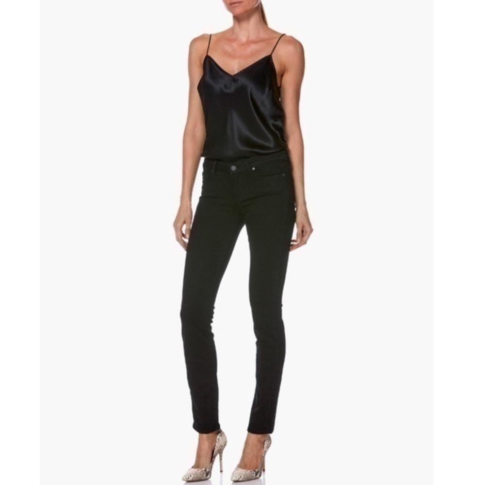 Paige | Skyline Skinny - Black Shadow